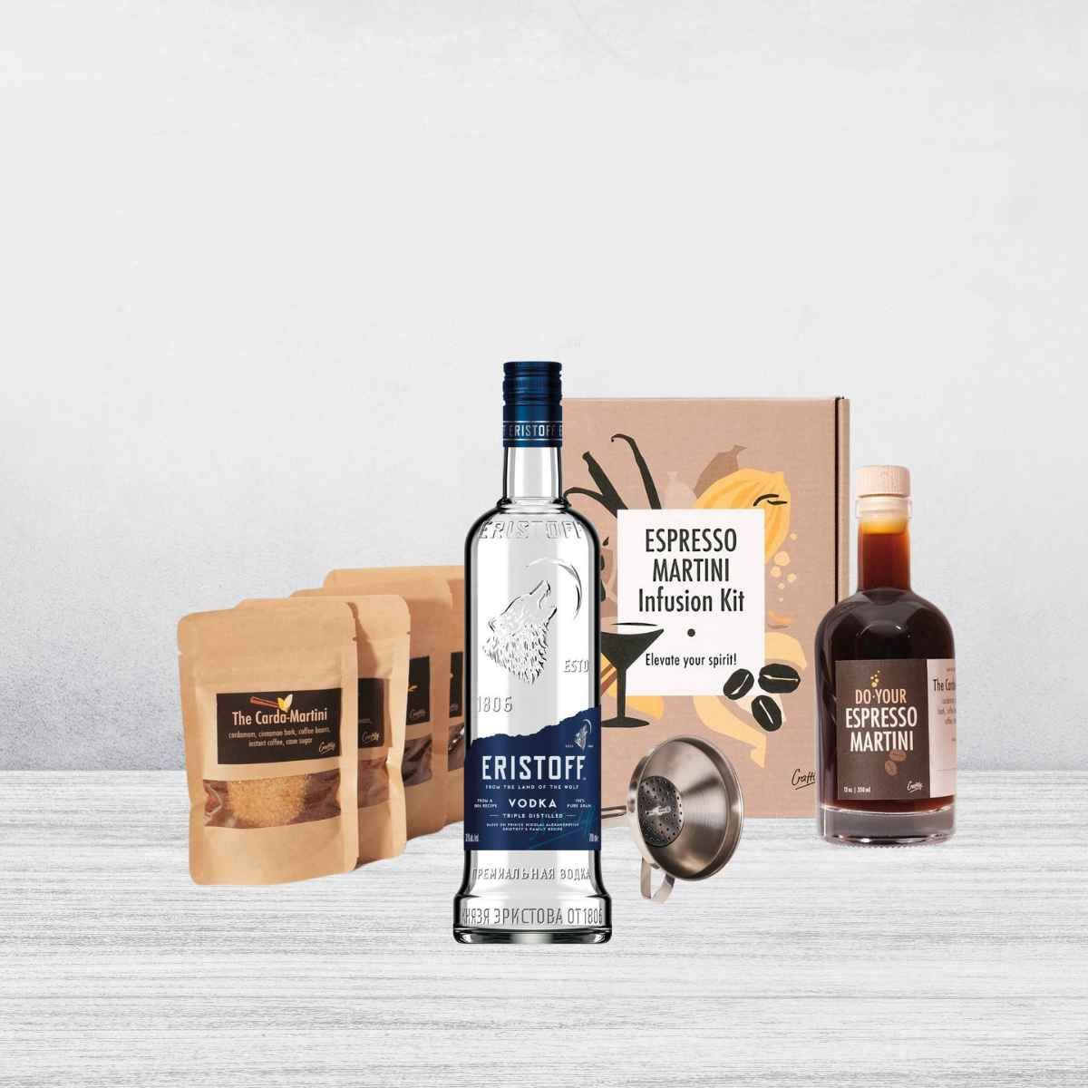 Combinação Conjunto Craftly + Vodka Eristoff
