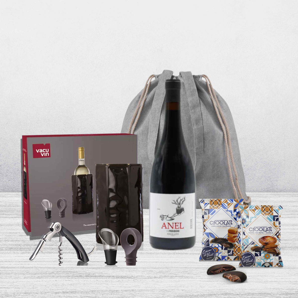 Presente Casual com Kit Vacuvin