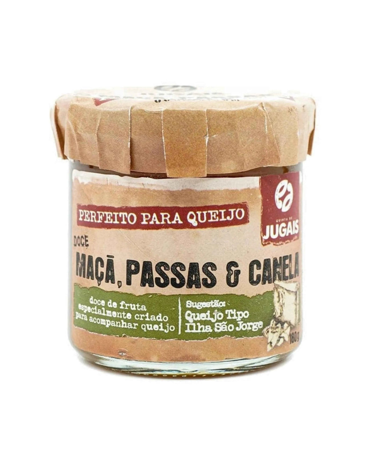 Doce p/ Queijo Maça, Passas e Canela Quinta de Jugais 180g